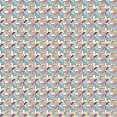 Soyut geometrik şablonun vektör çizimi