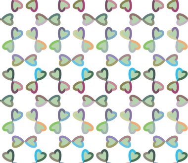 Soyut geometrik şablonun vektör çizimi