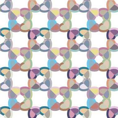 Soyut geometrik şablonun vektör çizimi