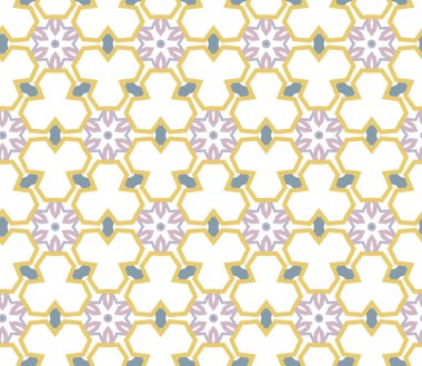 Soyut geometrik şablonun vektör çizimi