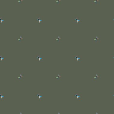 Modern geometrik vektör tasarımı, kusursuz desen çizimi