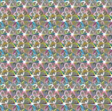 Soyut geometrik şablonun vektör çizimi