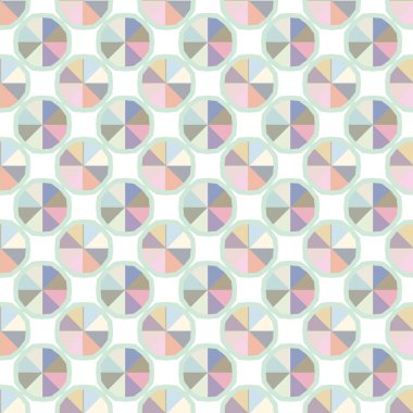 soyut kaleydoskop kumaş dikişsiz arkaplan, vektör illüstrasyonu 