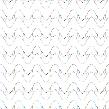 Soyut geometrik şablonun vektör çizimi