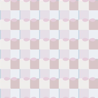 Modern geometrik vektör tasarımı, kusursuz desen çizimi