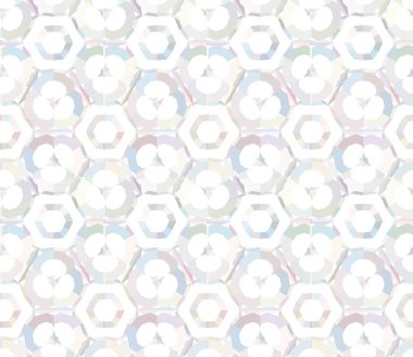 Modern geometrik vektör tasarımı, kusursuz desen çizimi