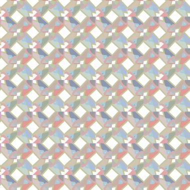 Soyut geometrik şablonun vektör çizimi