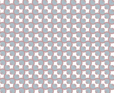 Geometrik şekilli kusursuz desen vektör çizimi