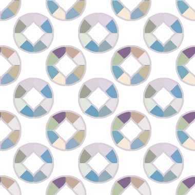 Soyut geometrik şablonun vektör çizimi