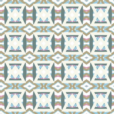 soyut kaleydoskop kumaş dikişsiz arkaplan, vektör illüstrasyonu 