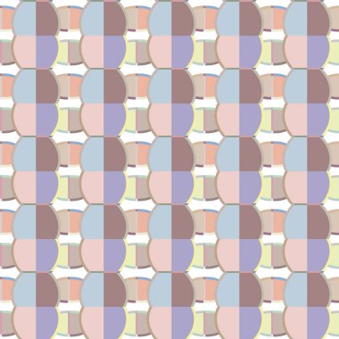 Soyut geometrik şablonun vektör çizimi