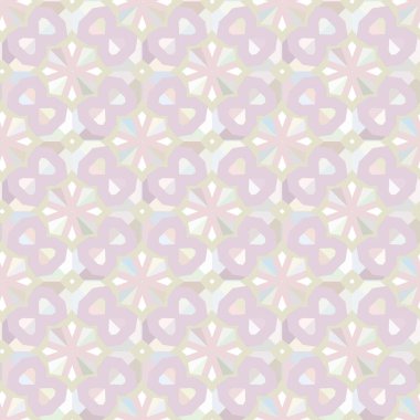 Soyut geometrik şablonun vektör çizimi