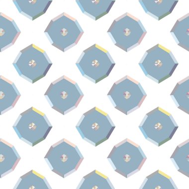 Soyut geometrik şablonun vektör çizimi