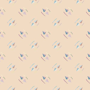 Soyut geometrik şablonun vektör çizimi