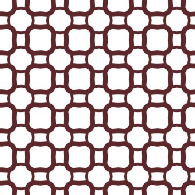 Kalpleri olan kusursuz bir model. Sonsuz geçmiş. vektör illüstrasyonu