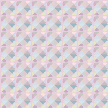 Soyut geometrik şablonun vektör çizimi