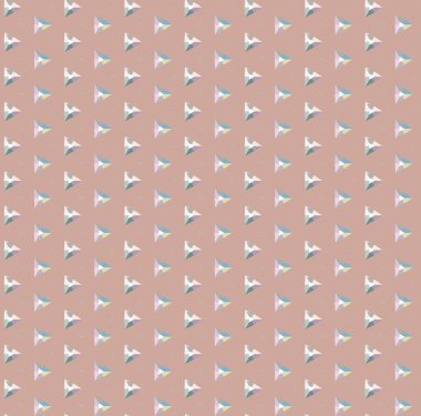 Kalpleri olan kusursuz bir model. Sonsuz geçmiş. vektör illüstrasyonu