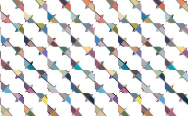 Soyut geometrik şablonun vektör çizimi