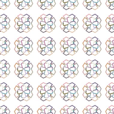 Kusursuz soyut geometrik desen arkaplanı 