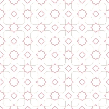 Modern geometrik vektör tasarımı, kusursuz desen çizimi