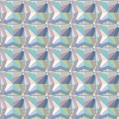 Soyut geometrik şablonun vektör çizimi