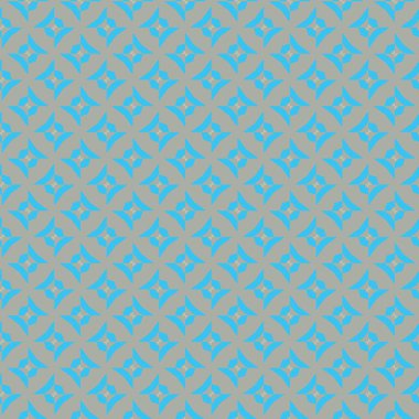 Geometrik şekilli kusursuz desen vektör çizimi