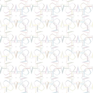 Soyut geometrik şablonun vektör çizimi