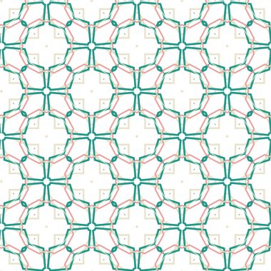 Soyut geometrik şablonun vektör çizimi