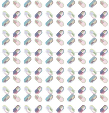 soyut kaleydoskop kumaş dikişsiz arkaplan, vektör illüstrasyonu 