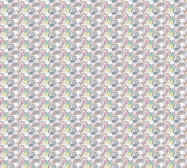 Soyut geometrik şablonun vektör çizimi