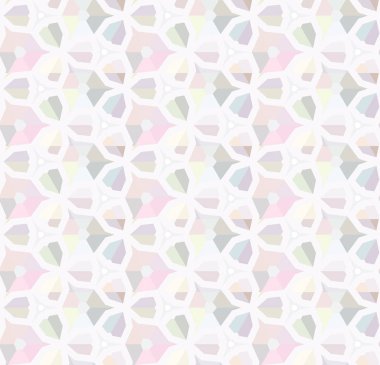 Soyut geometrik şablonun vektör çizimi