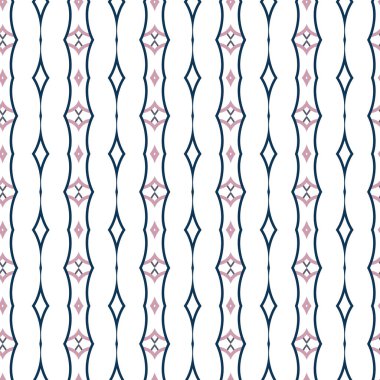 Modern geometrik vektör tasarımı, kusursuz desen çizimi