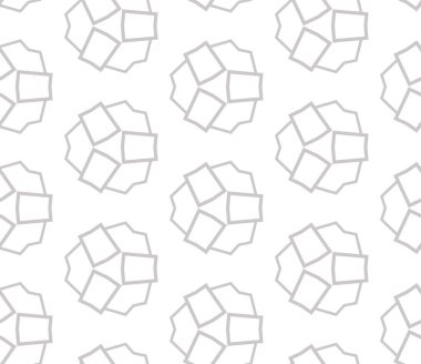 Soyut geometrik şablonun vektör çizimi