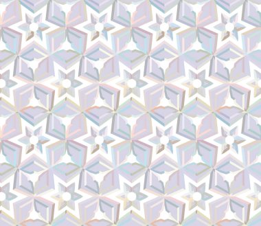 Modern geometrik vektör tasarımı, kusursuz desen çizimi