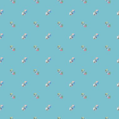 Soyut geometrik şablonun vektör çizimi