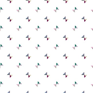 Modern geometrik vektör tasarımı, kusursuz desen çizimi