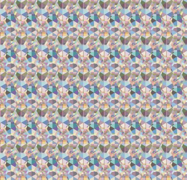 Soyut geometrik şablonun vektör çizimi