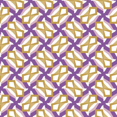 Soyut geometrik şablonun vektör çizimi