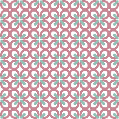 Modern geometrik vektör tasarımı, kusursuz desen çizimi