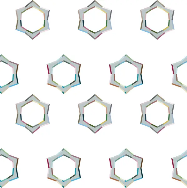 Modernes Geometrisches Vektordesign Nahtlose Musterillustration — Stockvektor