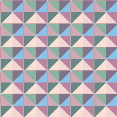 Modern geometrik vektör tasarımı, kusursuz desen çizimi