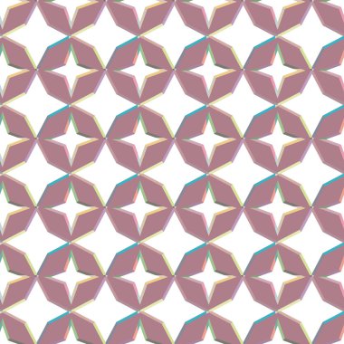 Soyut geometrik şablonun vektör çizimi