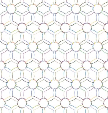 Soyut geometrik şablonun vektör çizimi
