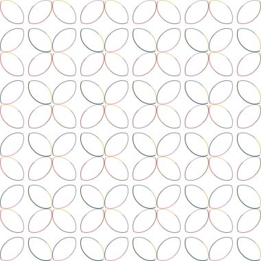 soyut kaleydoskop kumaş dikişsiz arkaplan, vektör illüstrasyonu 