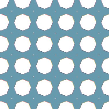 Soyut geometrik şablonun vektör çizimi