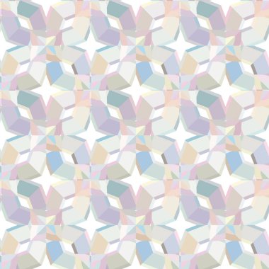 Soyut geometrik şablonun vektör çizimi