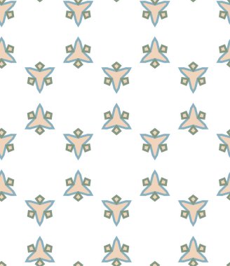 Soyut geometrik şablonun vektör çizimi