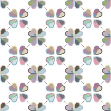 Soyut geometrik şablonun vektör çizimi