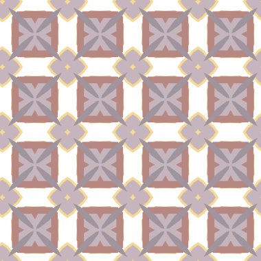Soyut geometrik şablonun vektör çizimi