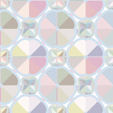 Soyut geometrik şablonun vektör çizimi